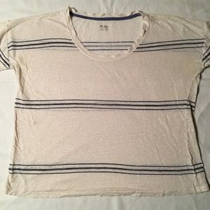 Madewell Hi-Line linen t-shirt